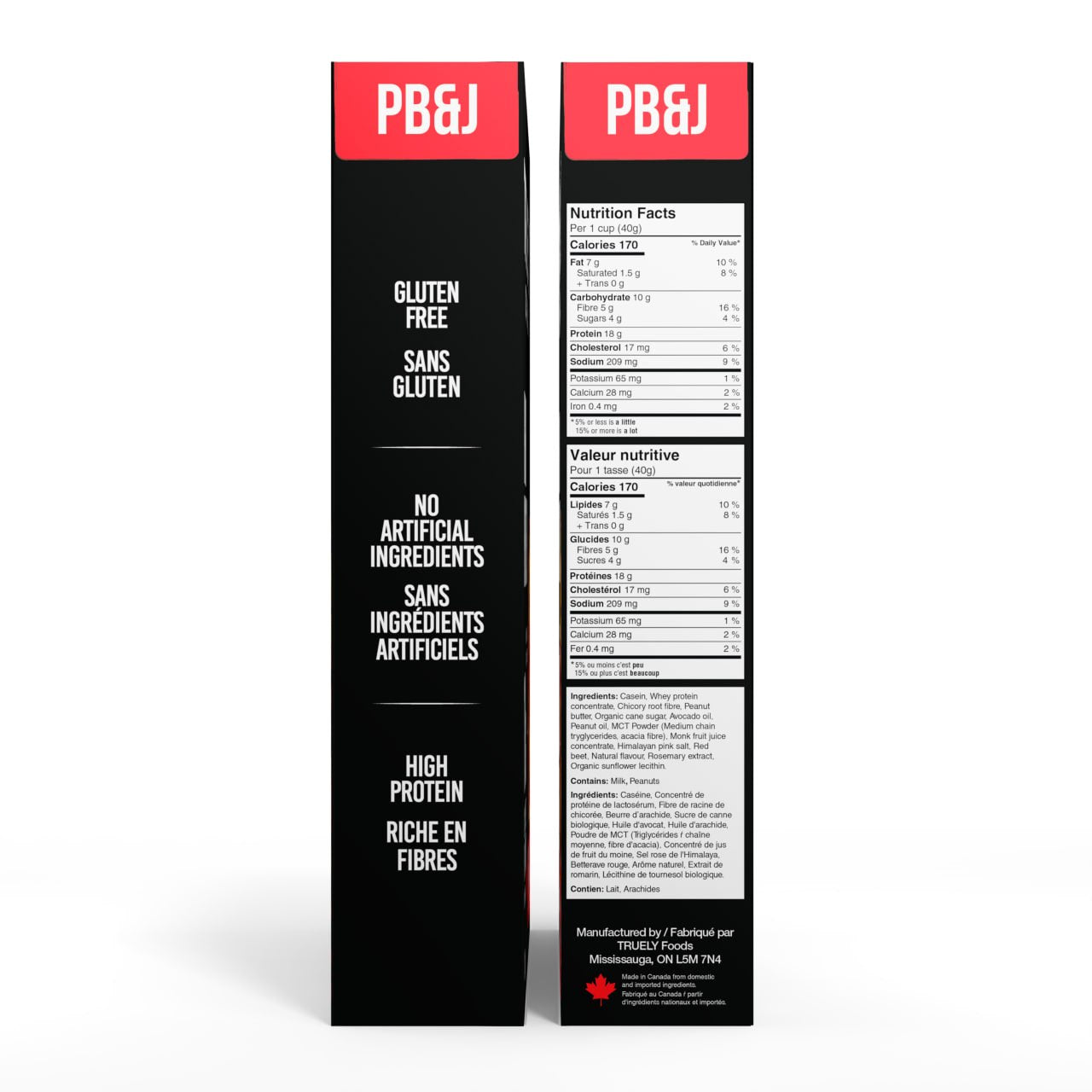 Truely Protein Cereal PB&J, 4 Pack