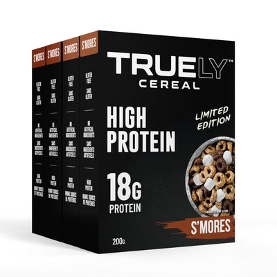 Truely Protein Cereal S'Mores, 4 Pack