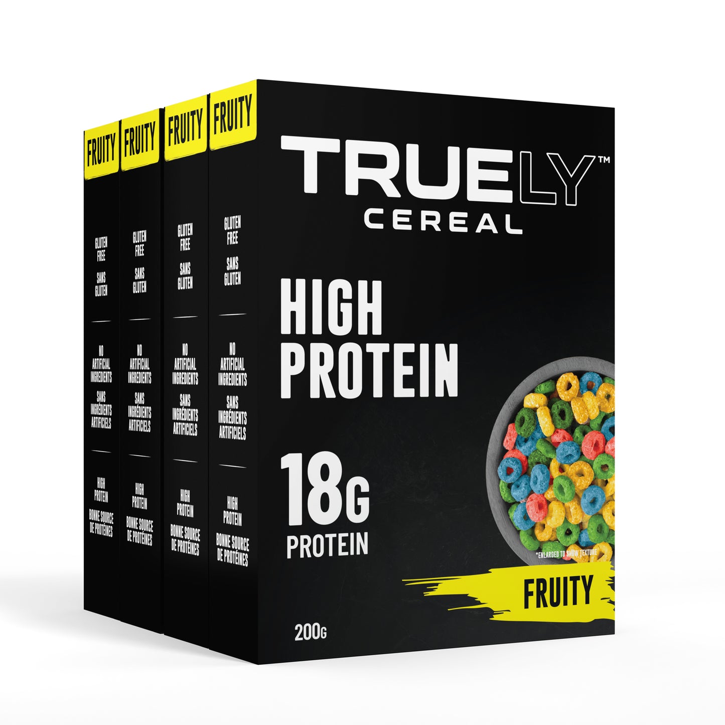 Truely Protein Cereal Fruity, 4 Pack