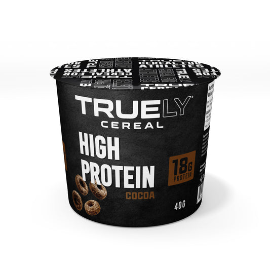 Truely Protein Cereal Single Serving Cocoa, 12 Pack