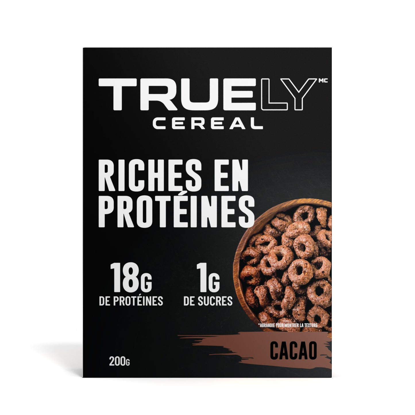 Truely Protein Cereal Cocoa, 4 Pack