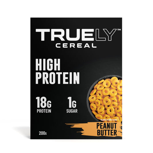 Truely Protein Cereal Peanut Butter, 4 Pack
