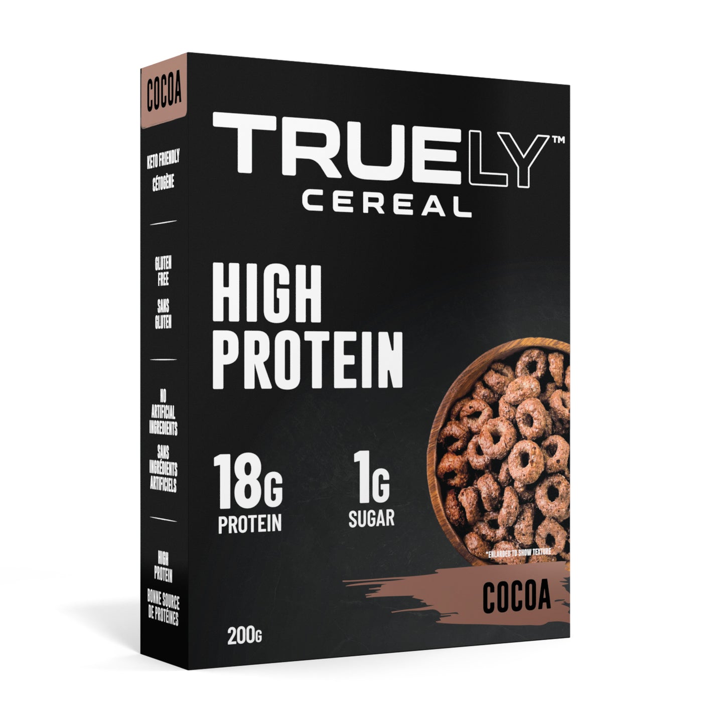 Truely Protein Cereal Cocoa, 4 Pack