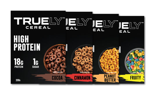 Truely Protein Cereal Variety, 4 Pack